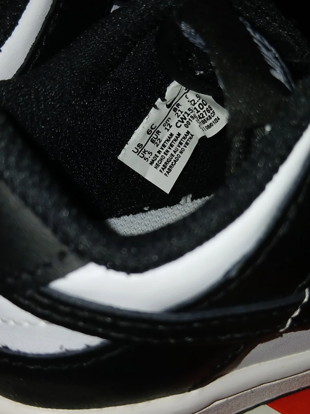Nike Kids Toddler Black and White Low-Top Sneakers